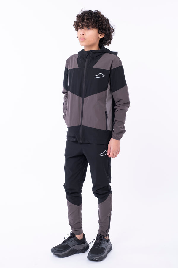 Junior Black / Grey Division Jacket