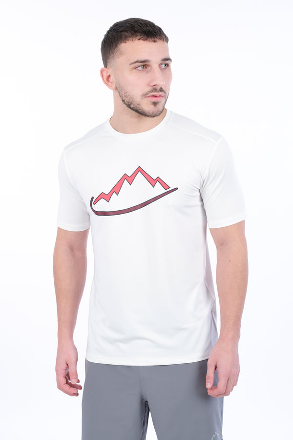 White Logo (Red/Maroon) T-Shirt