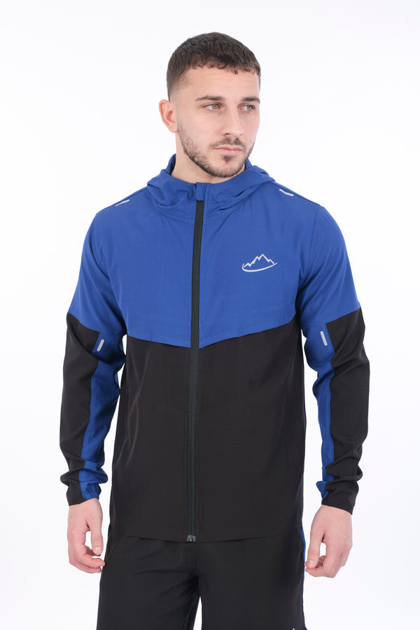 Black / Blue Running 2.0 Jacket