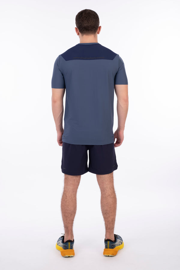 Junior Navy / Petrol Blue Hex T-Shirt