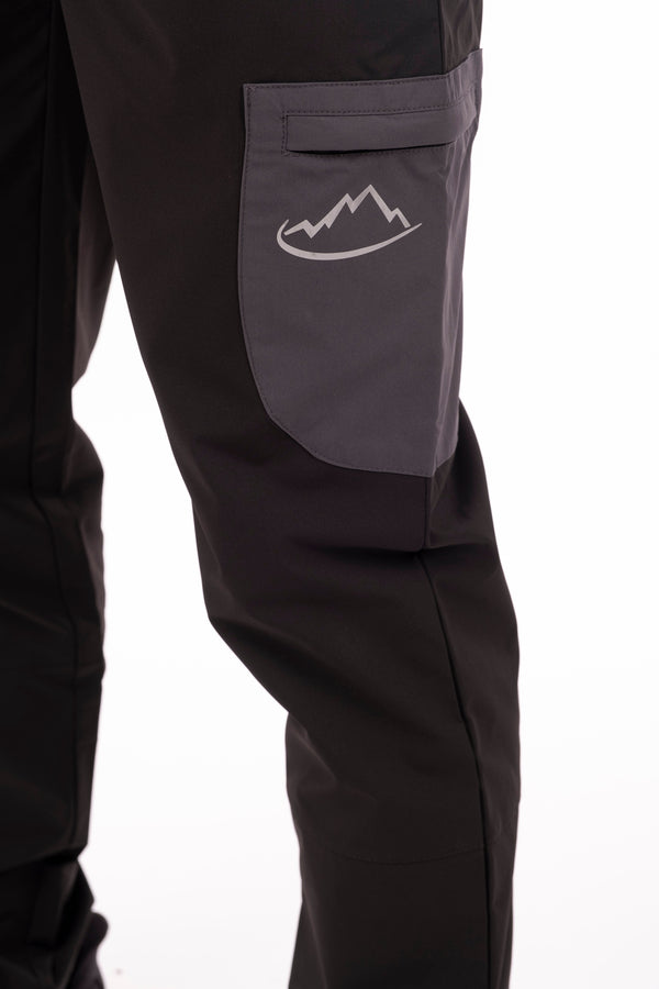 Junior Black / Grey Terrain Pants