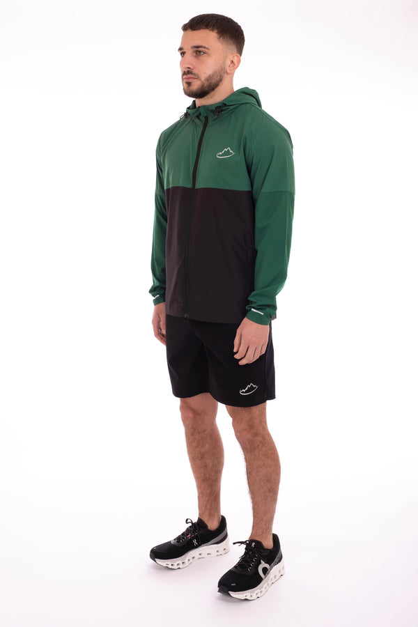 Junior Green / Black Running Lite 2.0 Jacket