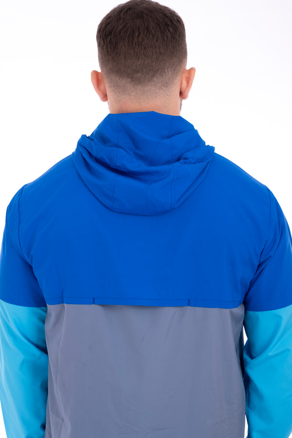 Junior Royal Blue / Grey Running Lite 2.0 Jacket