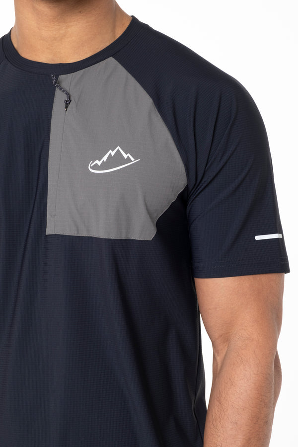 Junior Navy / Grey Verto T-Shirt