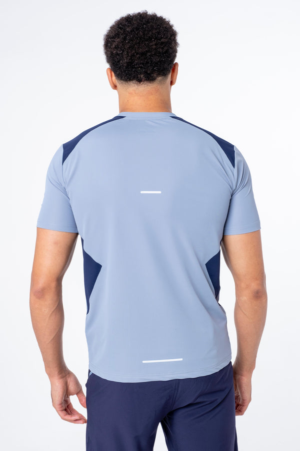 Junior Blue / Navy Elevate T-Shirt.