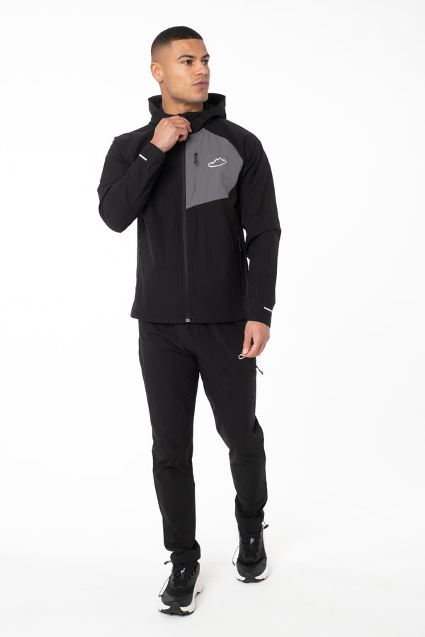 Black Verto Tracksuit Set