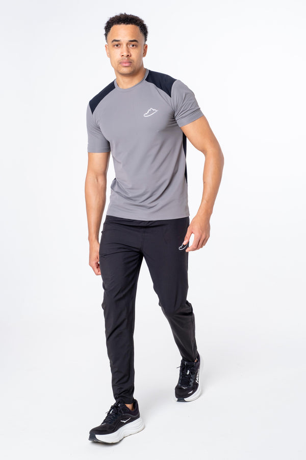 Junior Grey / Black Elevate T-Shirt