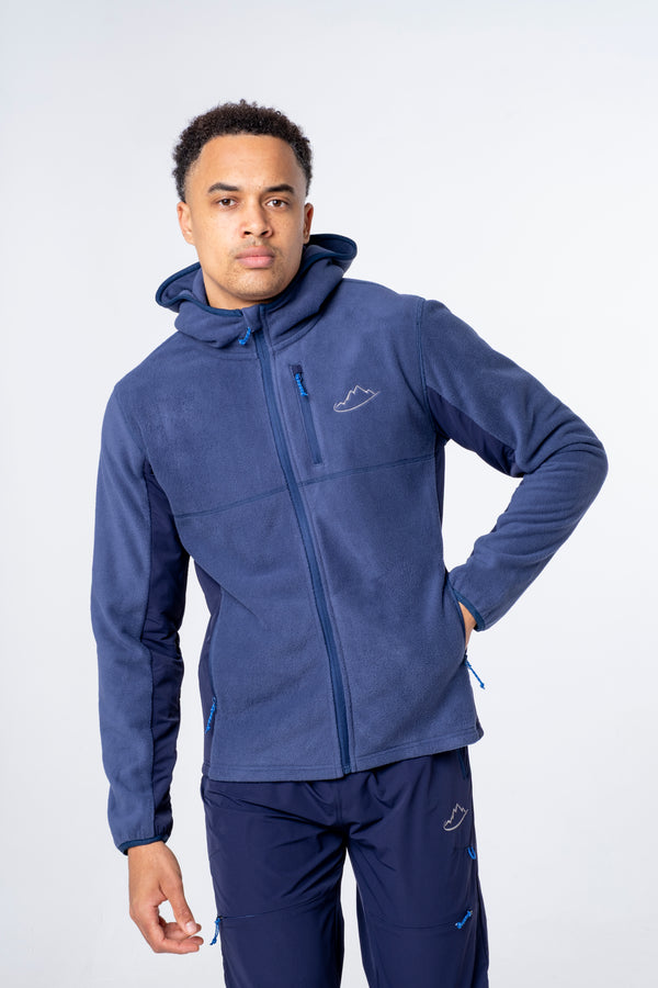 Navy Summit Fleeced Jacket