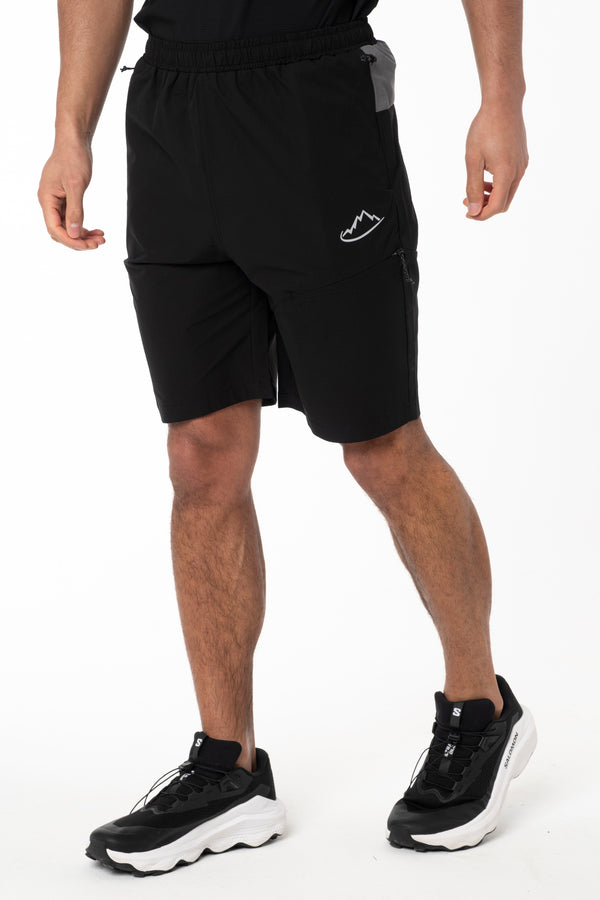 Junior Black Verto Cargo Shorts