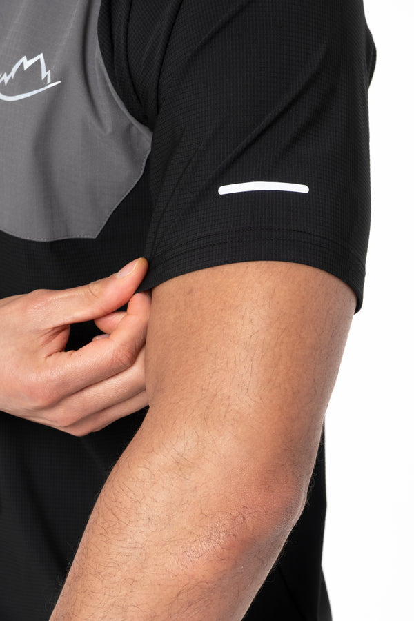 Junior Black / Grey Verto T-Shirt