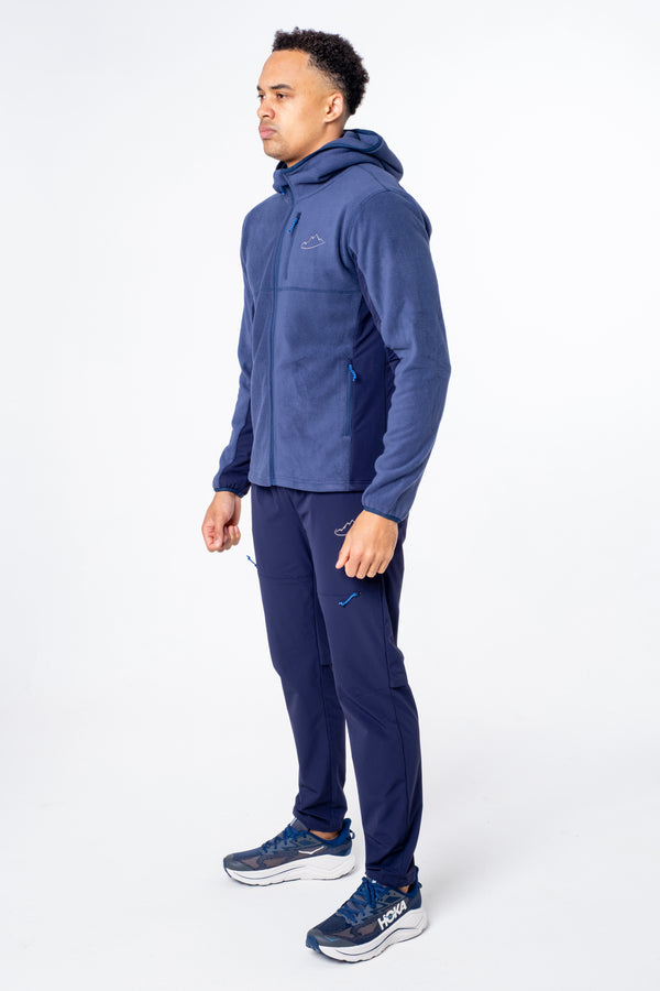Navy Summit Fleeced Jacket
