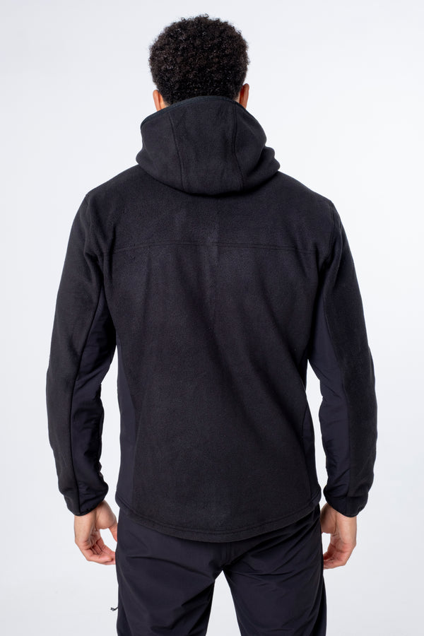 Junior Black Summit Fleeced Jacket