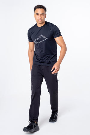 Black Reflective Logo T-Shirt