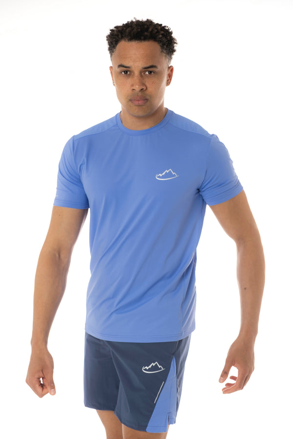 Junior Sky Blue Divide T-Shirt