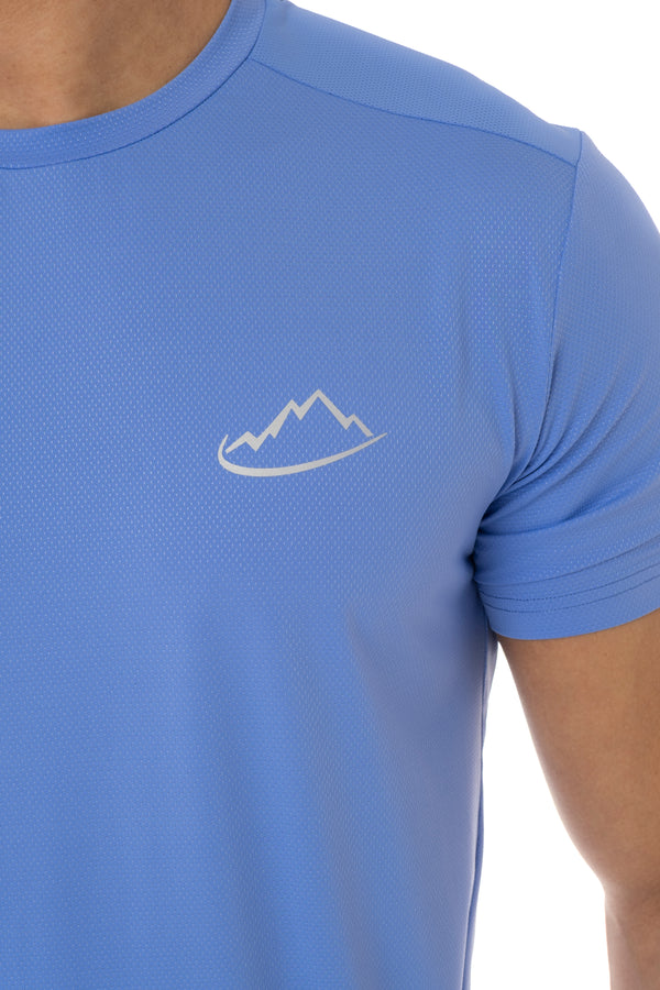Junior Sky Blue Divide T-Shirt