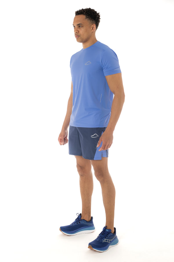 Junior Sky Blue Divide T-Shirt