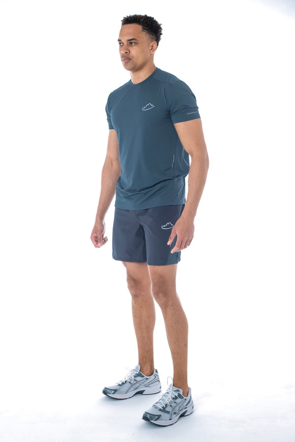Junior Teal Divide T-Shirt