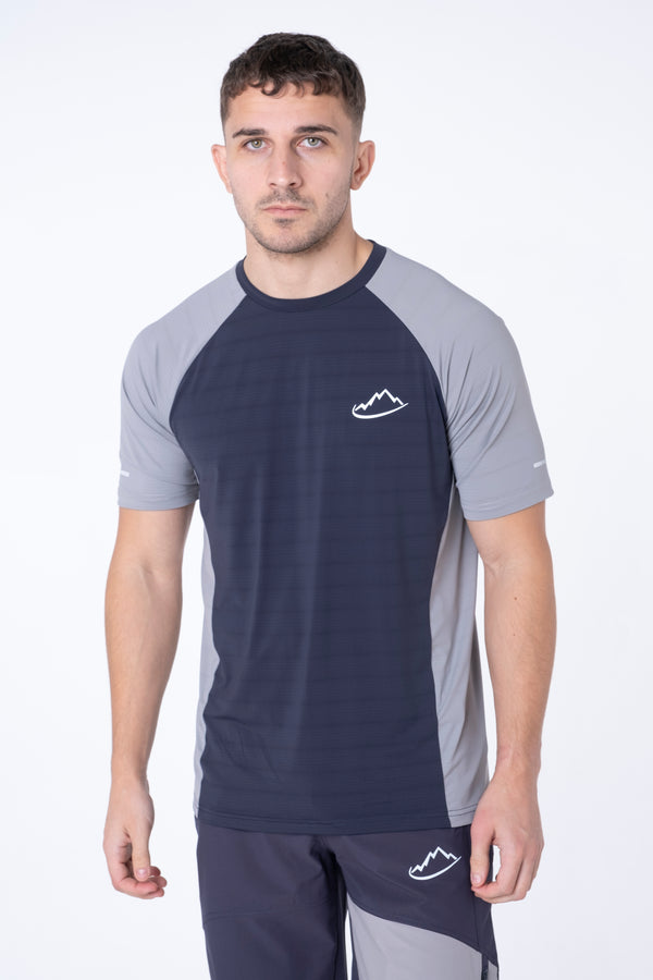 Junior Blue Steel / Grey Agile T-Shirt