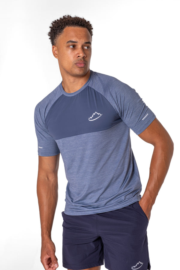 Blue Panel T-Shirt