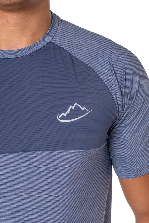 Blue Panel T-Shirt