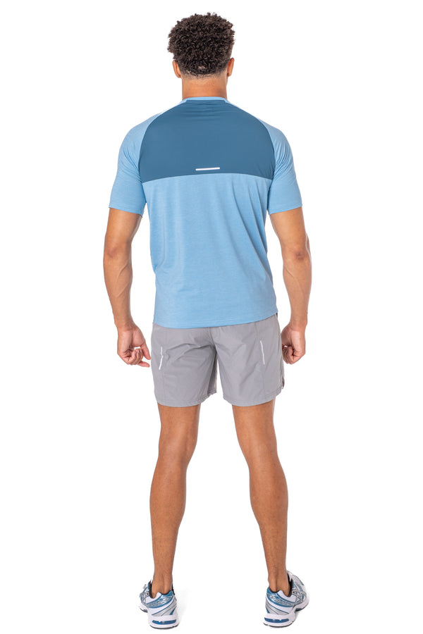 Teal Panel T-Shirt