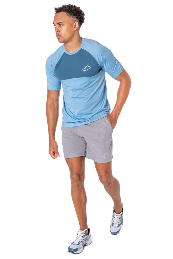 Teal Panel T-Shirt