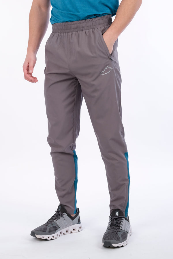 Junior Grey / Teal Running 2.0 Pants