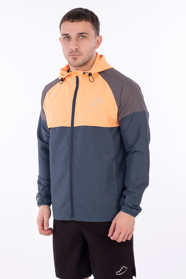 Orange / Grey / Blue Annek Windbreaker