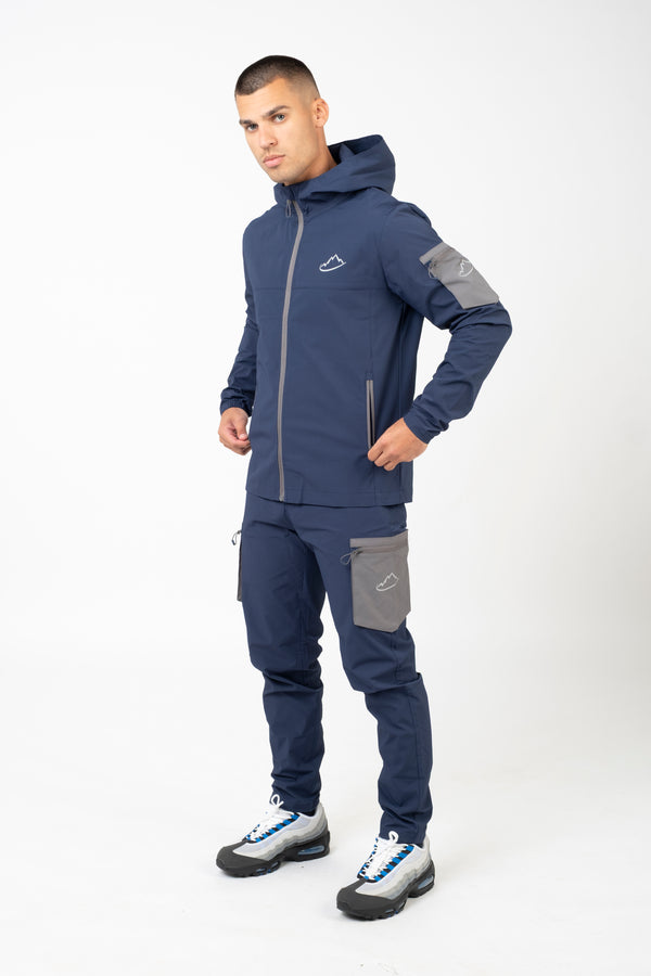Navy Trek Tracksuit Set