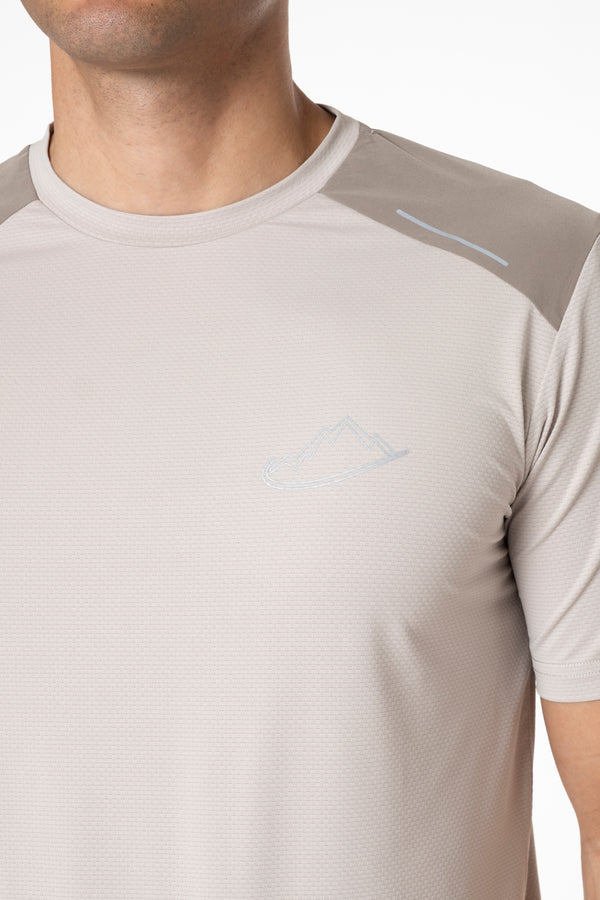 Junior Beige / Mocha Vortex T-Shirt