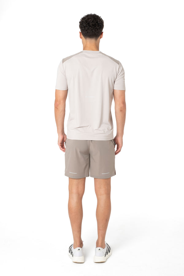 Junior Beige / Mocha Vortex T-Shirt