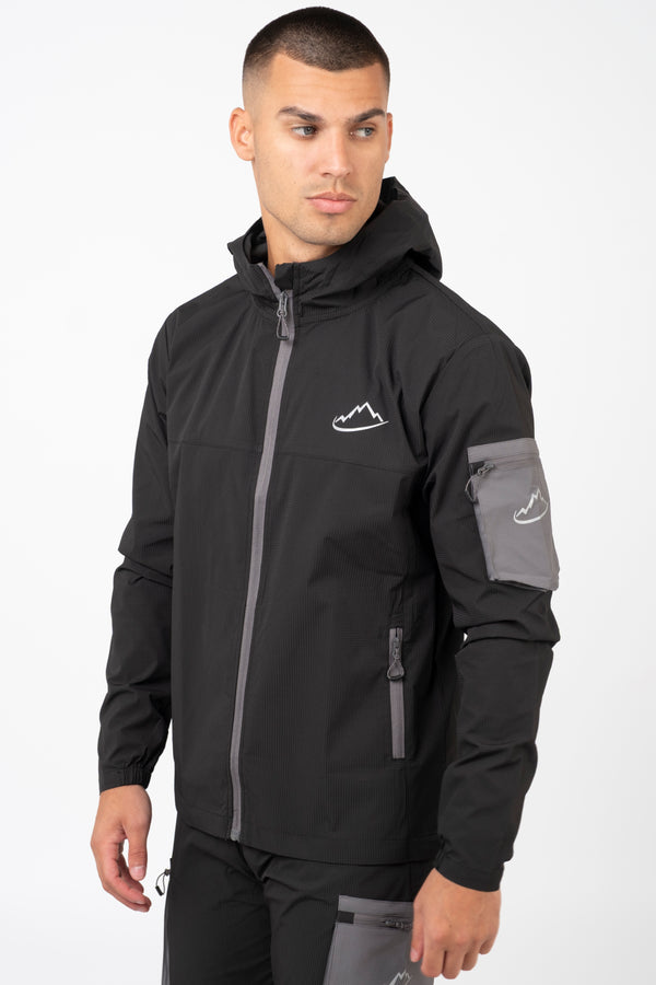 Black Trek Tracksuit Set