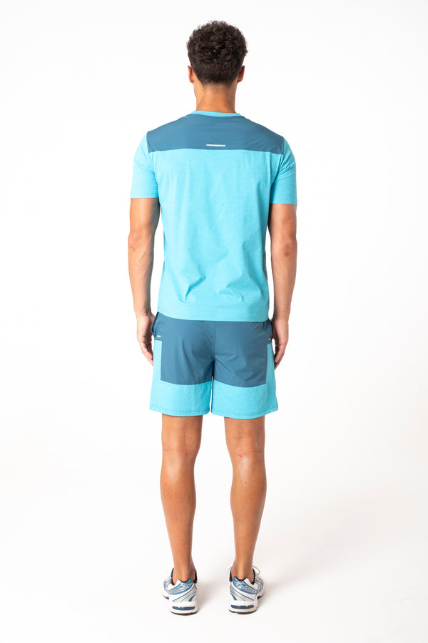 Teal FLY-R 2.0 T-Shirt / Shorts Set