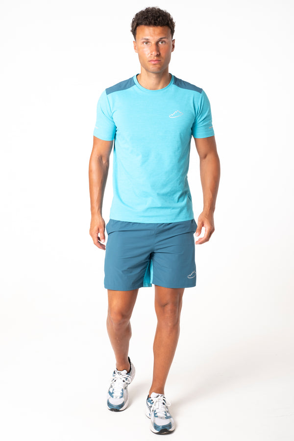 Teal FLY-R 2.0 T-Shirt / Shorts Set