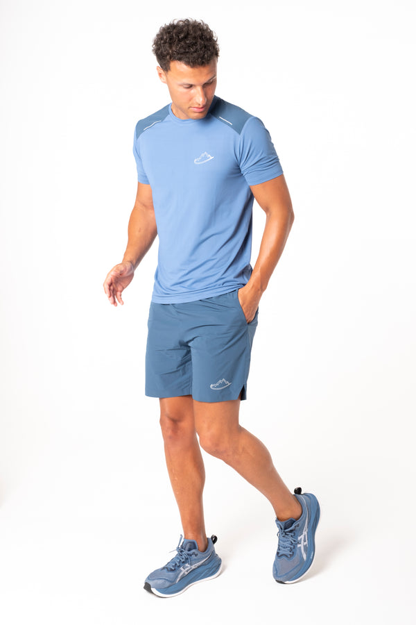 Blue Vortex Shorts