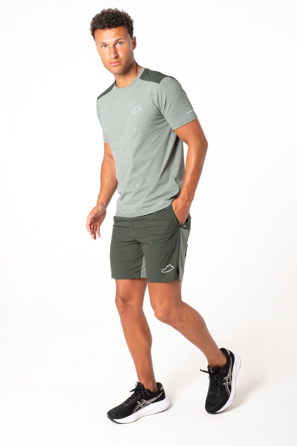 Green FLY-R 2.0 T-Shirt / Shorts Set