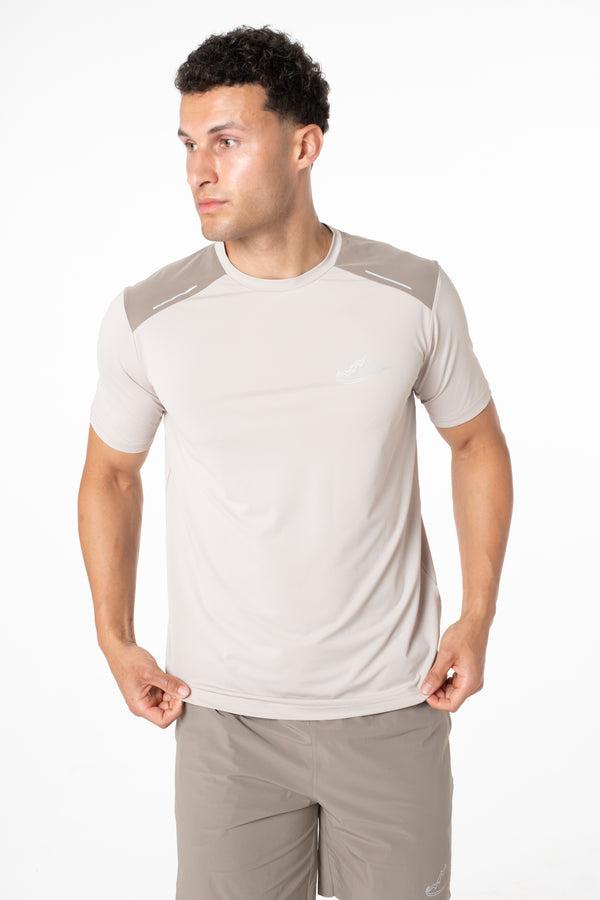 Junior Beige / Mocha Vortex T-Shirt