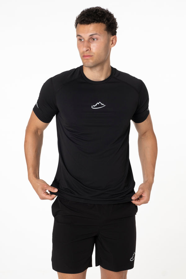 Junior Black Active T-Shirt (PREORDER)