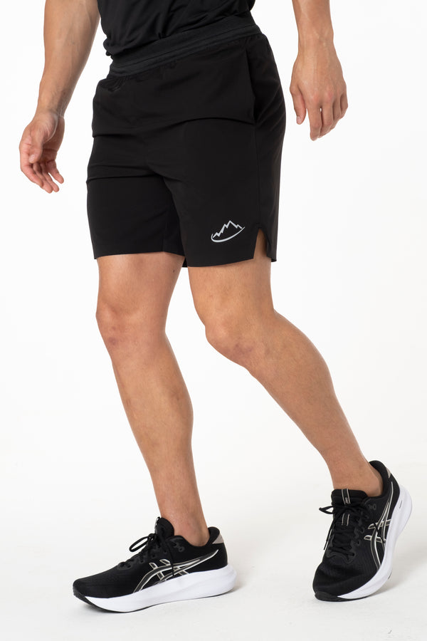 Black Active T-Shirt / Black Core Shorts