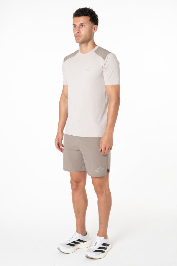 Mocha / Beige Vortex Shorts
