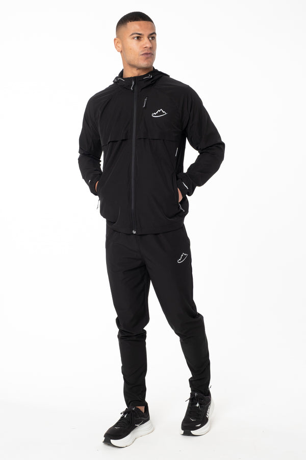 Black Exel Tracksuit Set