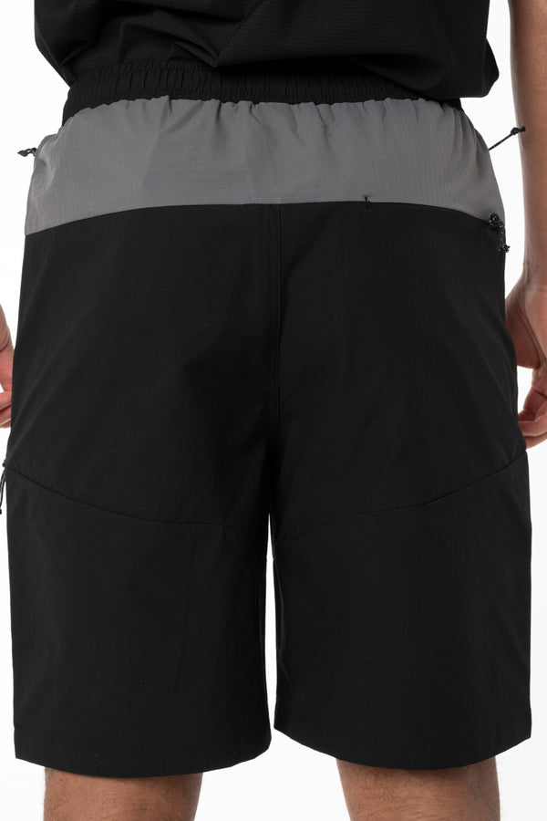 Junior Black Verto Cargo Shorts