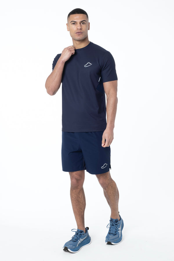 Navy Exel T-Shirt / Shorts Set