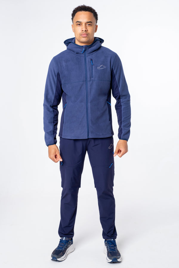 Navy Summit Fleeced Jacket