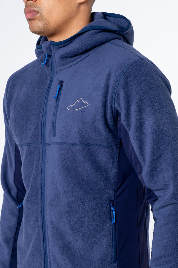 Navy Summit Fleeced Jacket