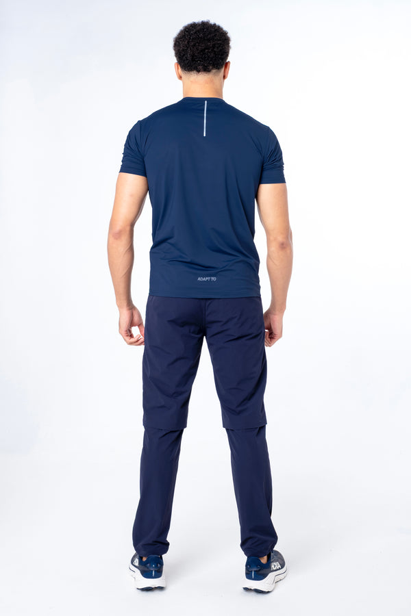 Navy Reflective Logo T-Shirt