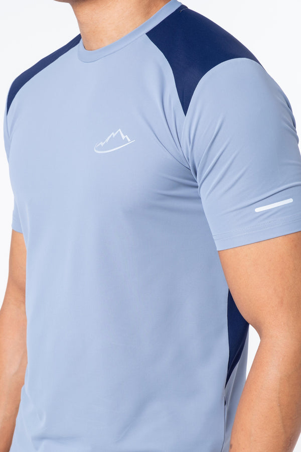 Junior Blue / Navy Elevate T-Shirt.