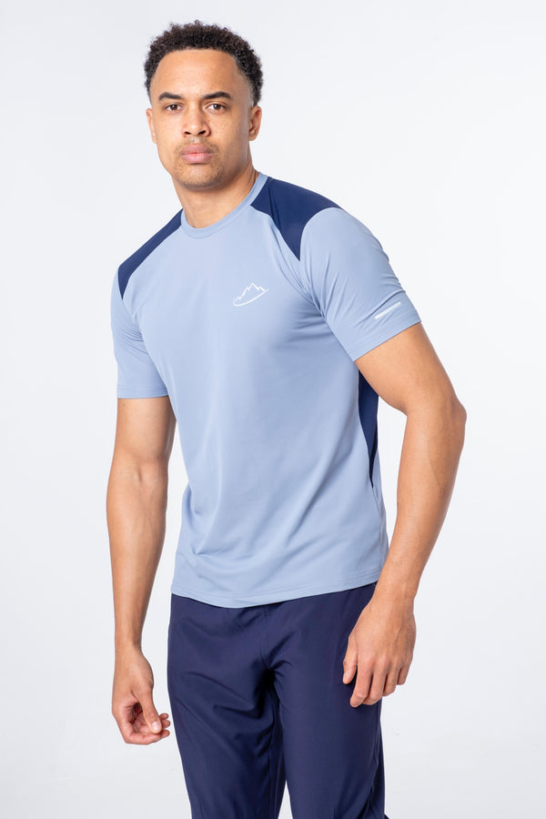 Junior Blue / Navy Elevate T-Shirt.